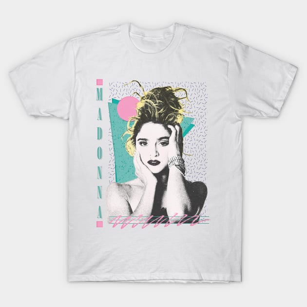 Madonna // Original 80s Vintage Style Design T-Shirt by DankFutura